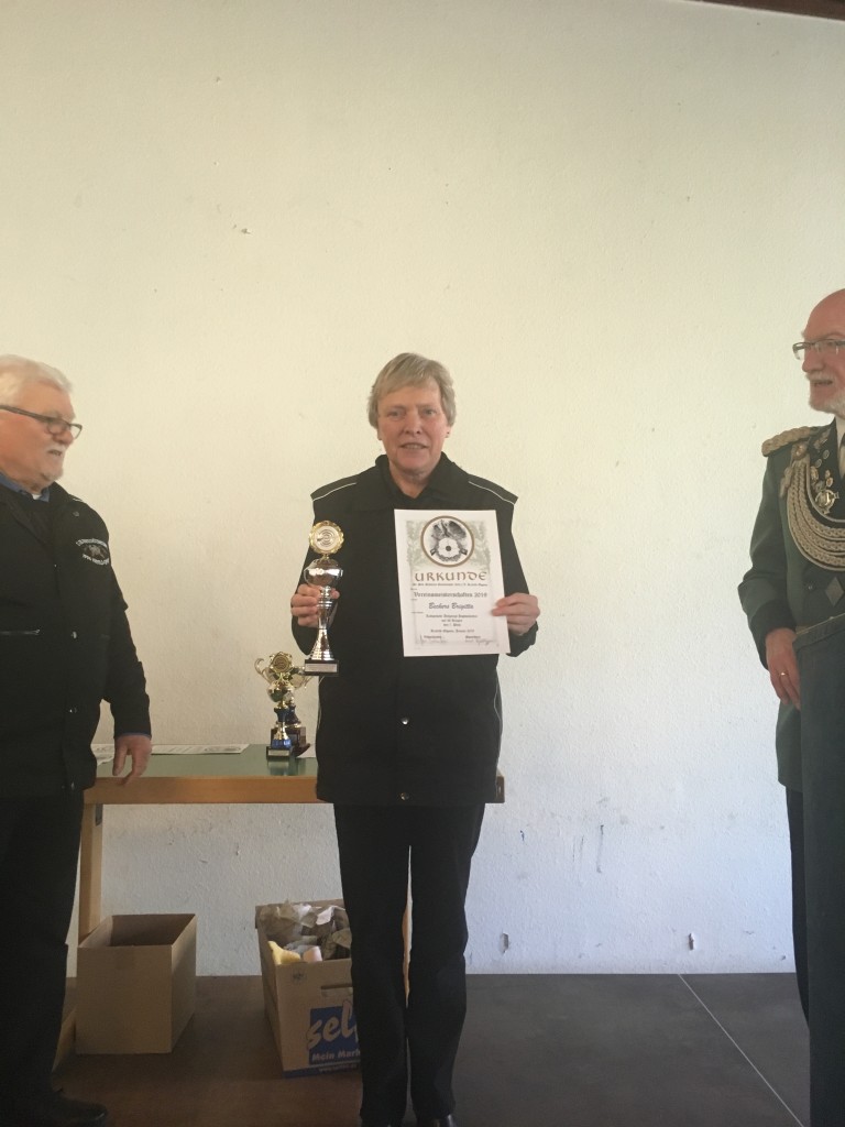 Sieger Jagdschießen: Brigitta Beckers